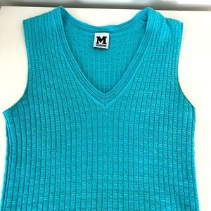 Missoni top. Light blue. S.